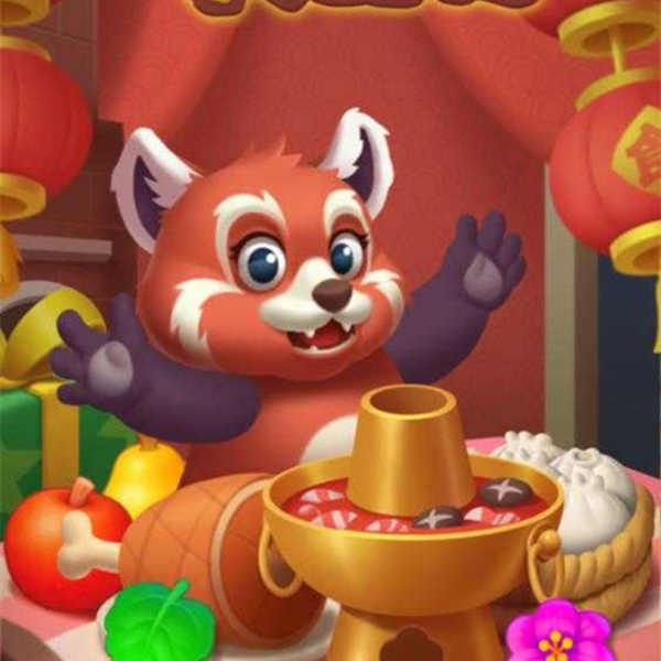 疯狂美食城免广告版：一看大家都在玩的三消手游